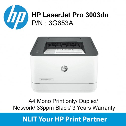 Hp Laserjet Pro Dn G A A Mono Print Only Duplex Network